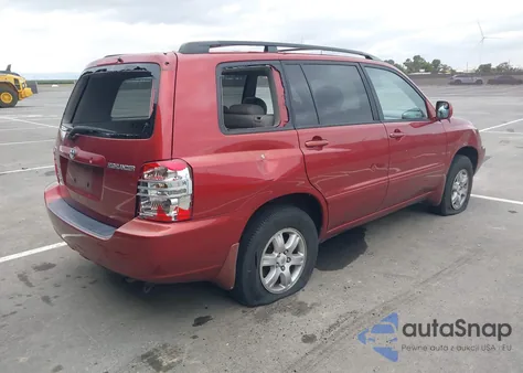 2002 Toyota Highlander V6 from USA, damaged, VIN JTEHF21AX20043621